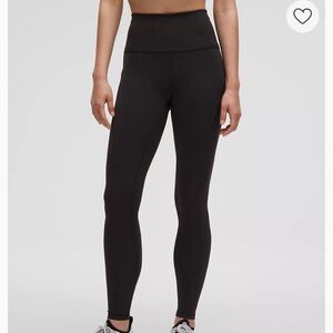 Lululemon high rise tight leggings with pockets